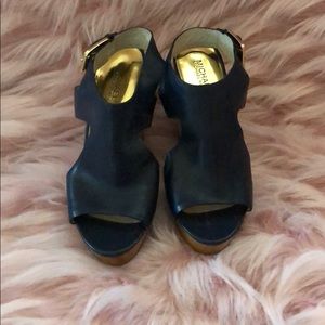 Michael Kors wedges. Size 10. Worn once